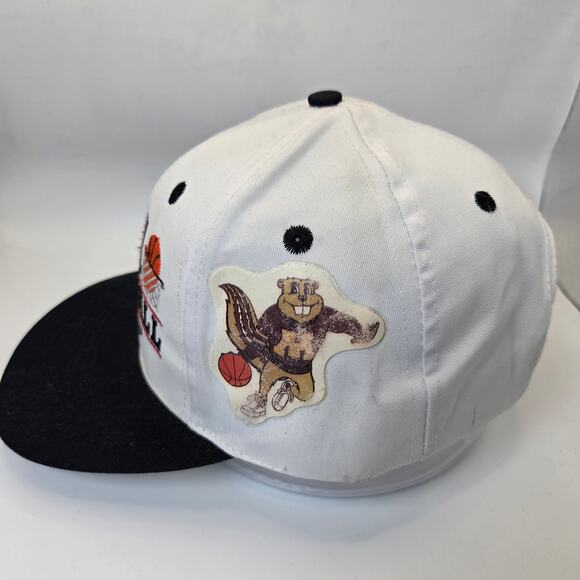 Logo 7 1997 NCAA Basketball Championship Hat OSFA MN Gophers Patches White - Picture 5 of 9